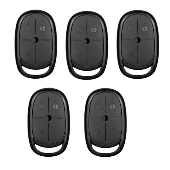 Wireless Copy Remote Controller 433mhz Universal Remote Control Duplicator Clone Cloning Code for Garage Door Gate 5PCS,5 * Copy Remote Controller,Black