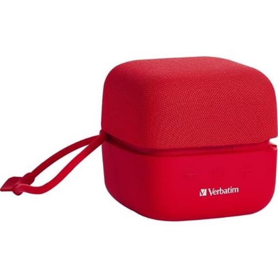 Wireless Cube Bluetooth Speaker, Red
