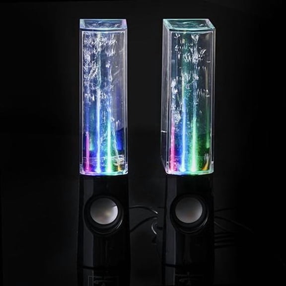 Wireless Dancing Water Speaker with LED Light, Portable Speaker for Home Party