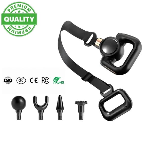 Wireless Deep Tissue Percussion Massage Gun, Professional Muscle Massager
