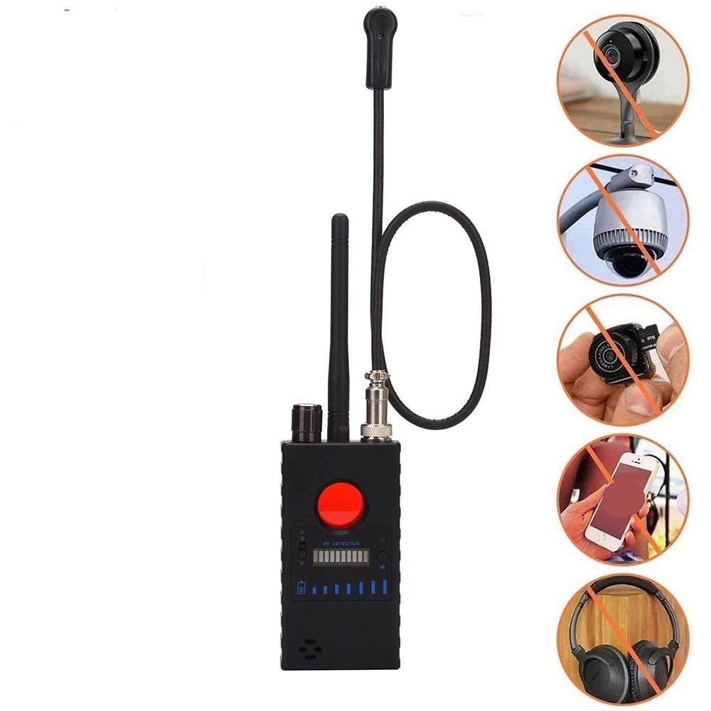 Wireless Detector Anti-Spy Hidden Camera Detector Bug GPS Signal Lens ...