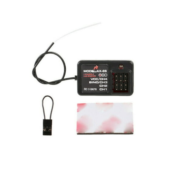 Wireless Digital 2.4G Receiver RC Car Remote Receiver for TRX4 SCX10 RC Car, 4-channel