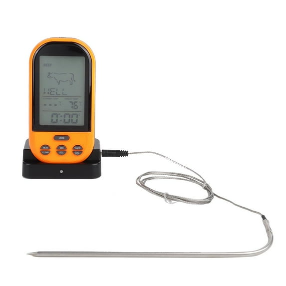 Wireless Digital Cooking Food Meat Thermometer for Smoker Grilling BBQ