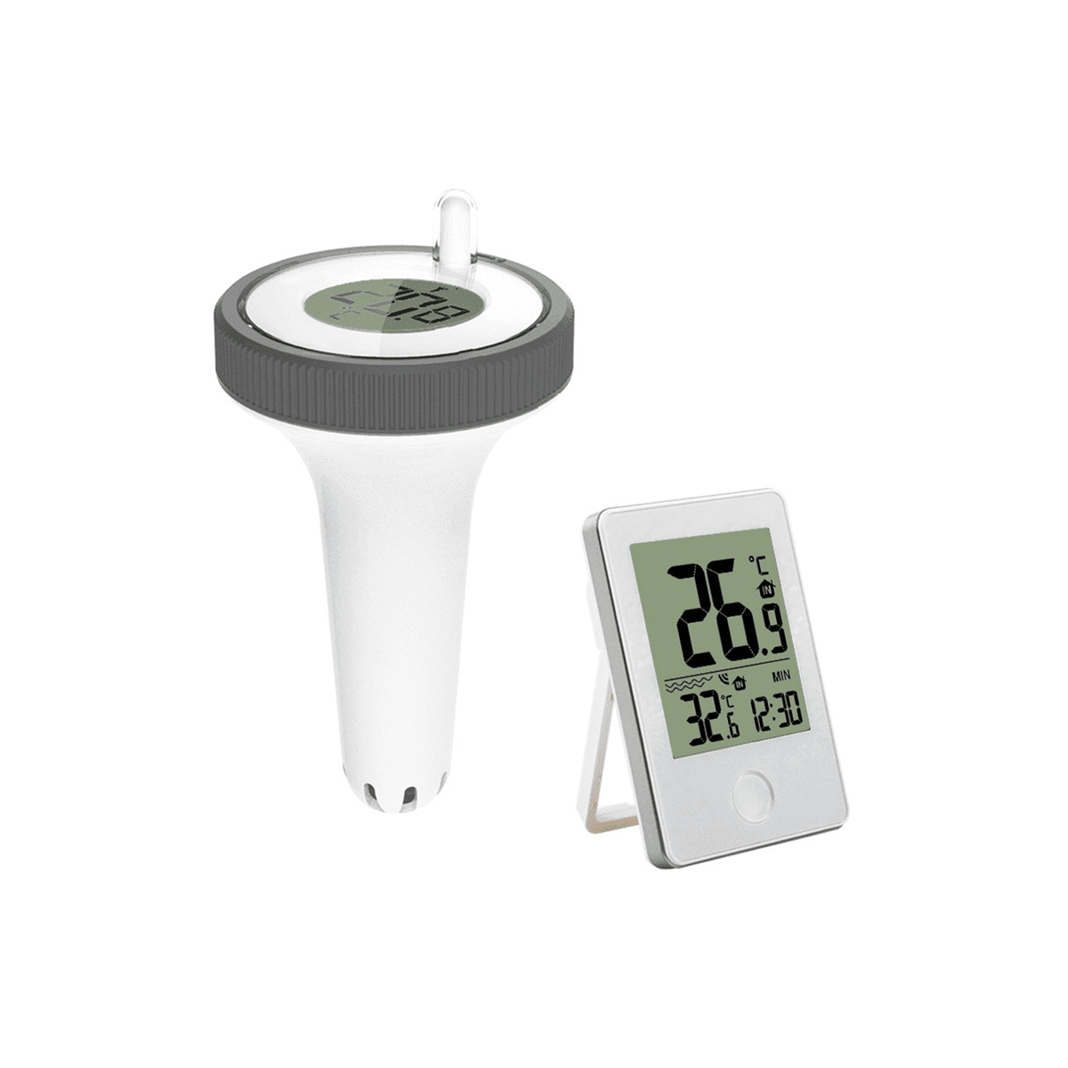 Wireless Digital Indoor Outdoor Floating Pool Thermometer Water