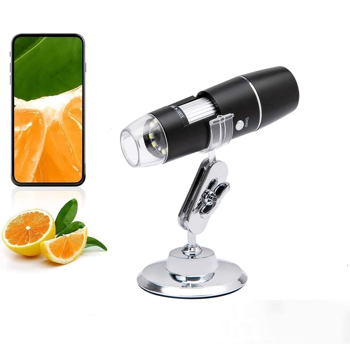 Wireless Digital Microscope Handheld 501000X Zoom 1080P Mini