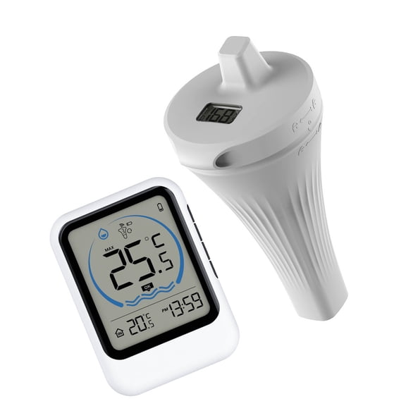 Wireless Digital Pool Thermometers with Multiple Sensors Monitoring for Swimming Pools And Aquariums Indoor Outdoor