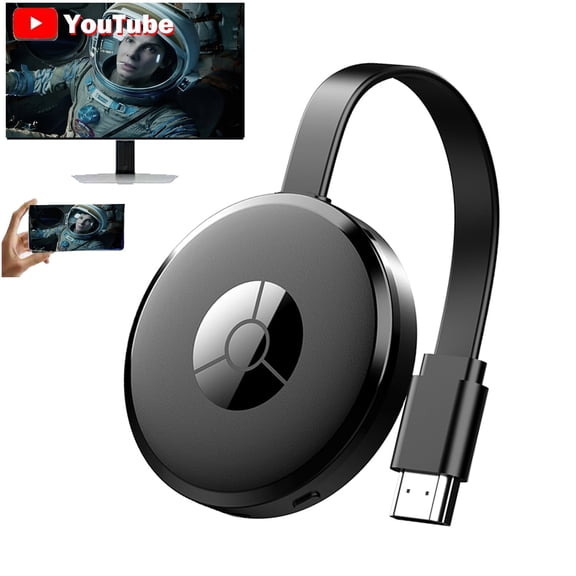 Wireless Display Adapter,Screen Mirroring,Suitable for Android and iOS Smartphones/Laptops/iPads to TVs/Monitors/Projectors.