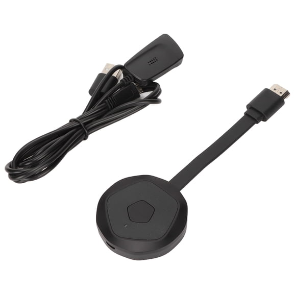 Wireless Display Dongle 5G/2.4G WiFi Mirroring Adapter for HDTV/Projector - 1080P HD Receiver Compatible with iOS/Android/Windows/MAC