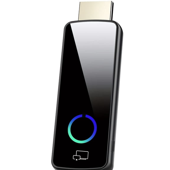 Wireless Display Dongle Adapter 4K, 2.4/5GHz Dual-Band Full HD for Video Tx