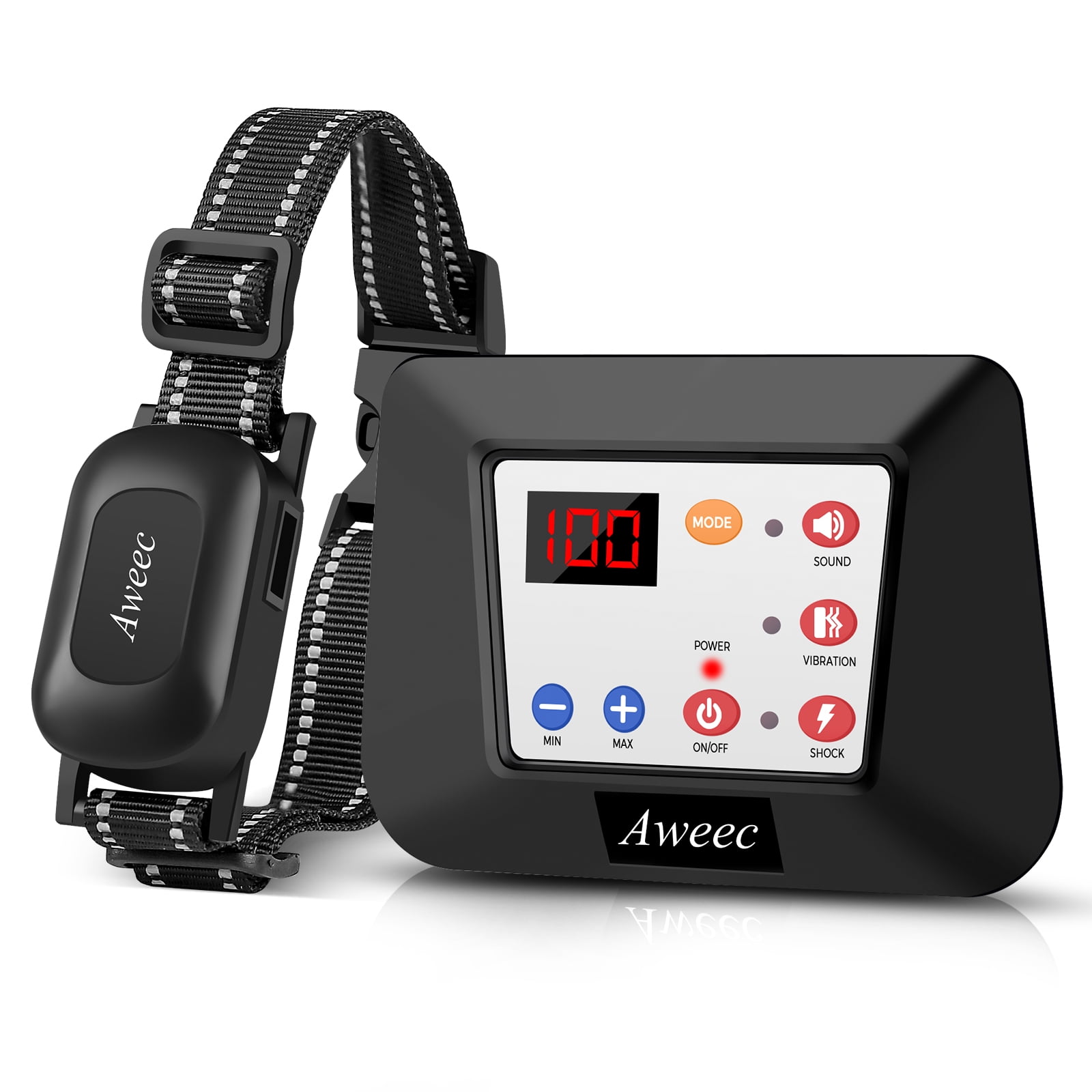 Wireless Dog Fence,2022 Electric Dog Fence & Training Collar with Remote 2-in-1,Wireless Boundary Dog Containment System,Adjustable Signal Range 100-990ft,Waterproof Dog Training Collar