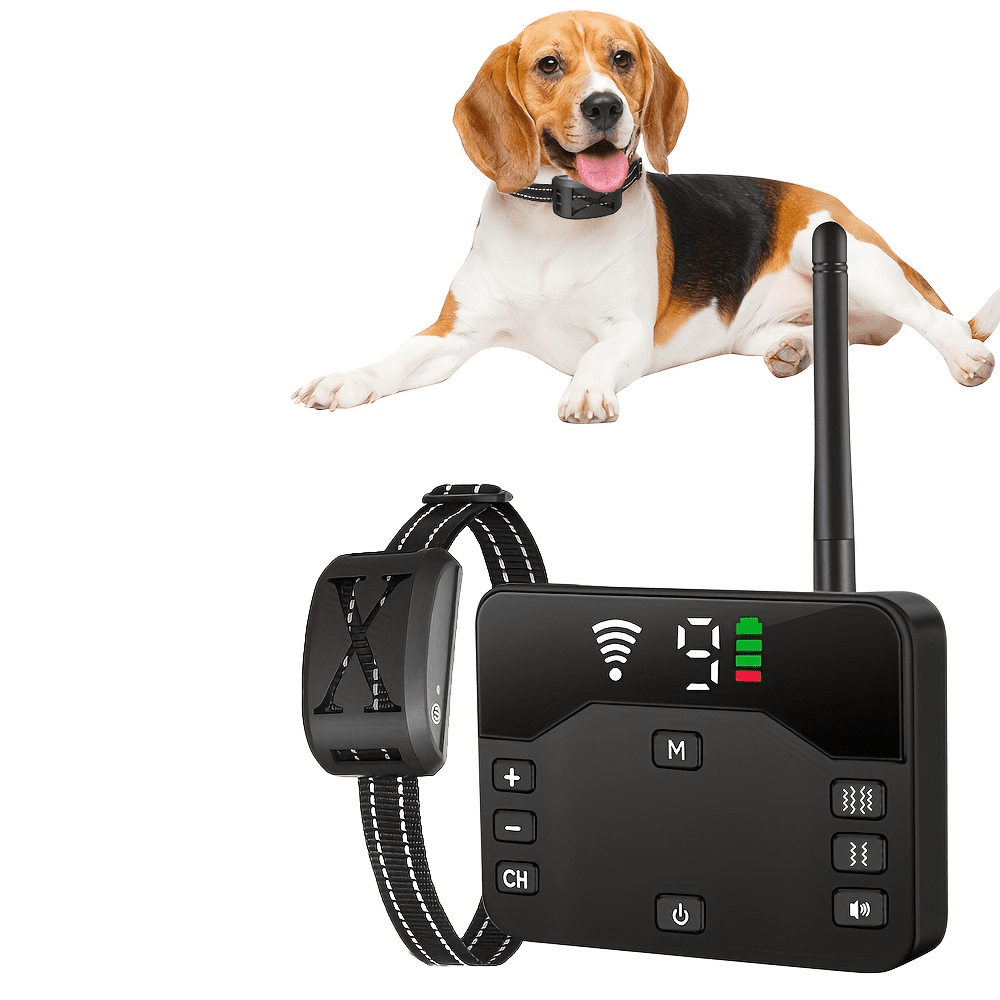 Wireless Dog Fence, 2026 Electric Fence for 2 Dogs Shocks Training ...