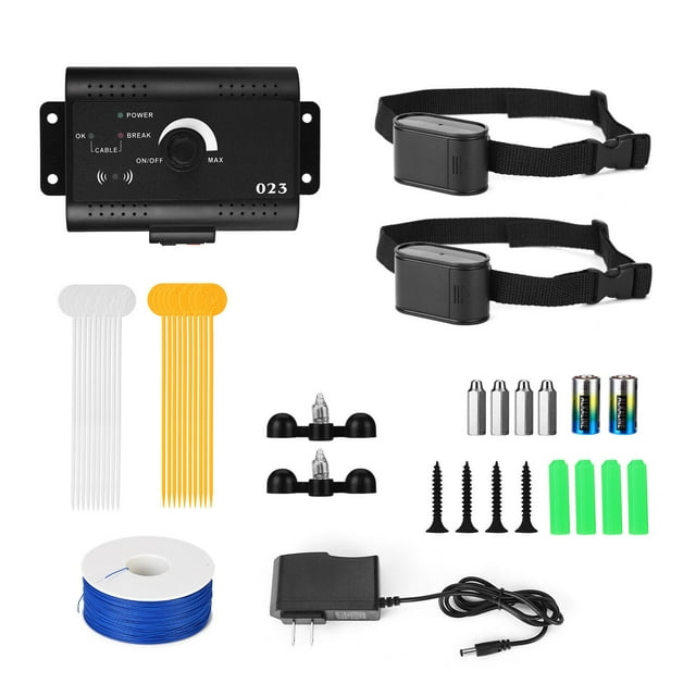 Wireless Dog Fence, Electric Fence System for Dog Shock Training Collar with Waterproof Remote