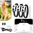 thumbnail image 1 of Wireless Dog Fence Electric Training Collar 2 in 1, Dog Boundary Containment System, Beep & Shock Dog Fence with Waterproof Collar, Adjustable Control Range, Pet Fence for Stubborn Dogs,for3dogs, 1 of 8