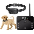thumbnail image 1 of Wireless Dog Fence System, Electric Dog Fence Training Collar w/Remote, Waterproof Receiver with Tone/Static Correction, Vibration & Shock, Dog Boundary Container for All Dogs,for1dogs, 1 of 8