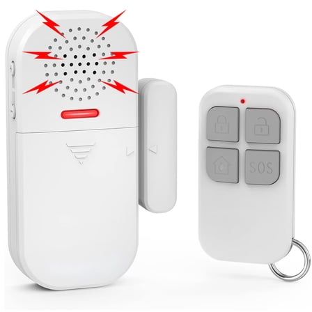 Wireless Home Security Door/Window Alarm (2-Pack) - Walmart.com