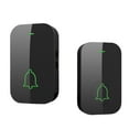 thumbnail image 1 of Wireless Door Bell 11 Waterpoof Doorbell Chime Operating At 1000 Feet With 52 Melodies 5 Volume & LED/ Intelligent electronic doorbell BK3, 1 of 2