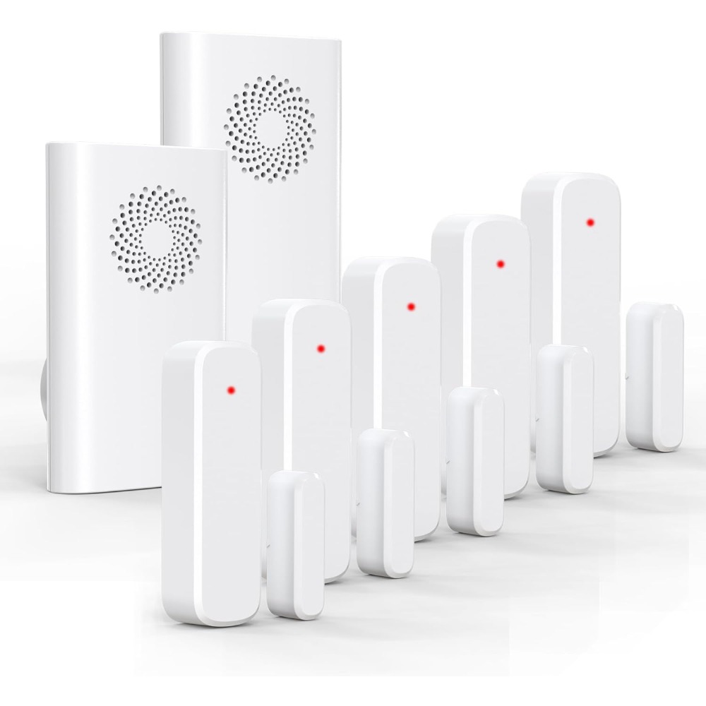 Wireless Door Chime, Door Open Sensor Alarm When Entry Business/Office ...
