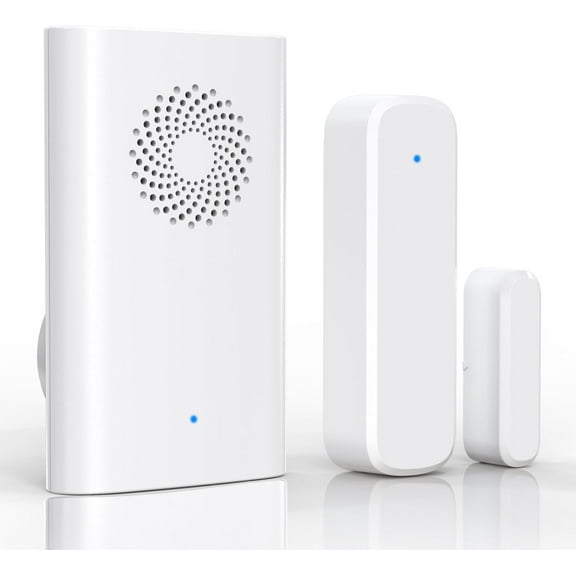 Wireless Door Sensor Chime, Door Open Alarm When Entry Business/Office/Store (500ft Range 51 Ringer Adjustable Volume) Home Alert Bell for Kid/Toddler Safety