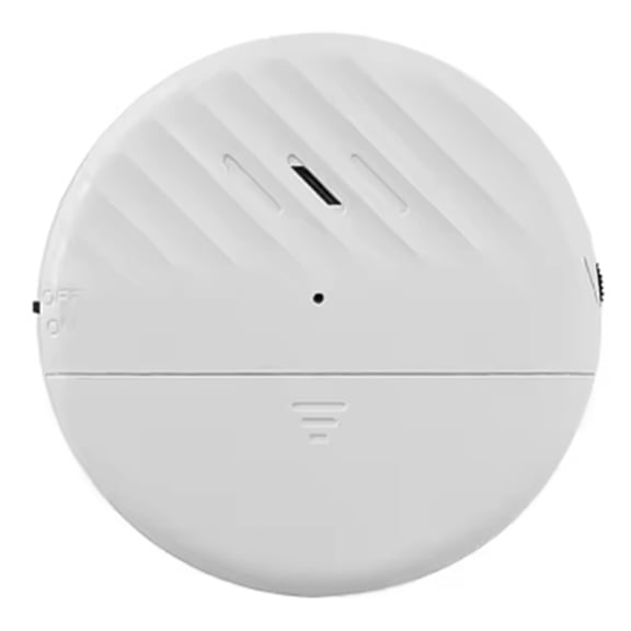 Wireless Door and Window Vibration Sensor Alarm 125dB Glass Breakage Anti-Theft Sensor, Easy Install White
