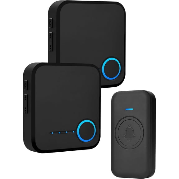 Wireless Doorbell 1000ft Range Loud Waterproof Door Bell with 60 Melodies