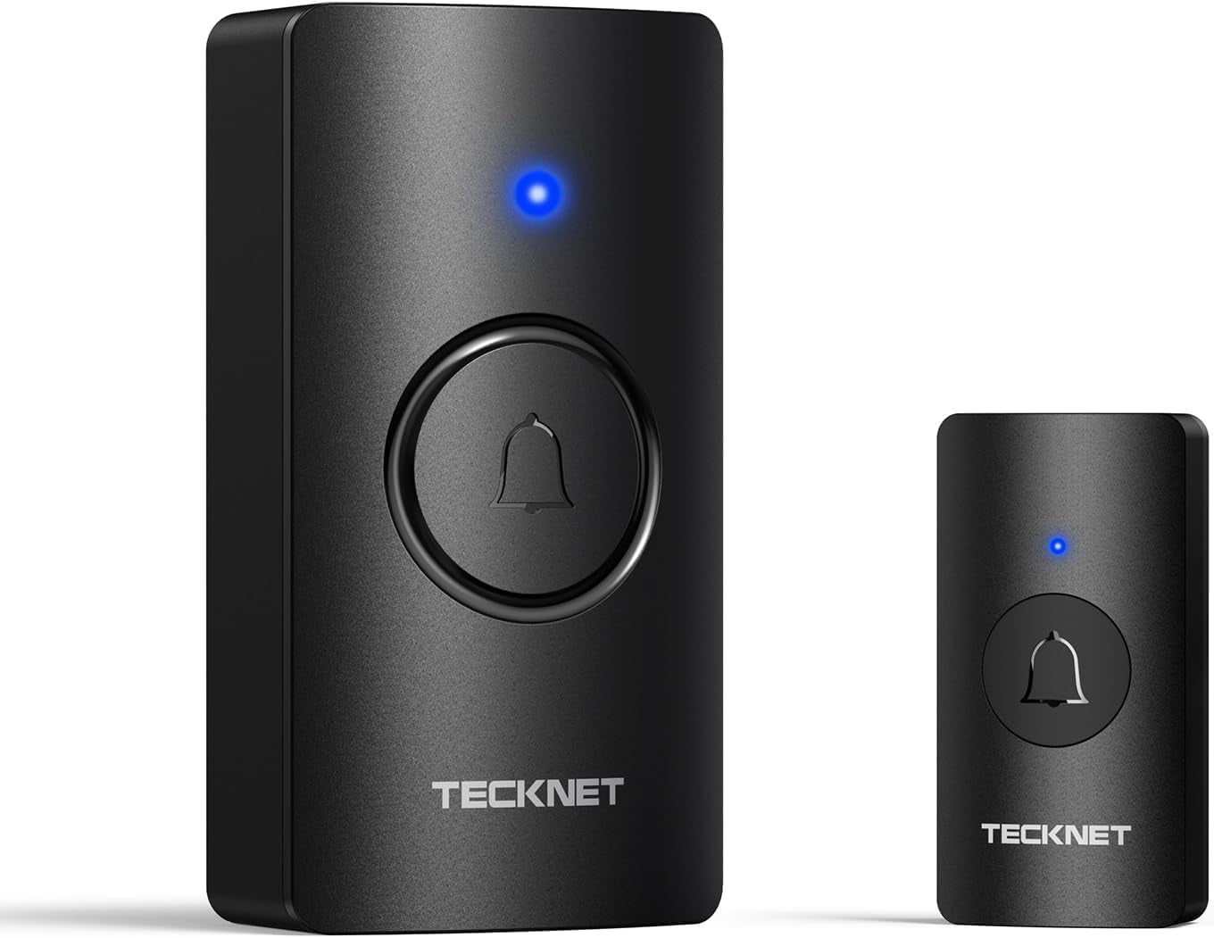 Wireless Doorbell 1312FT, IP67 Waterproof Classroom Battery-Powered Door Bell, 60 Chimes 5-Level Volume, 4.5-year Battery Life, Electric Doorbells No Plug-in Required for Home