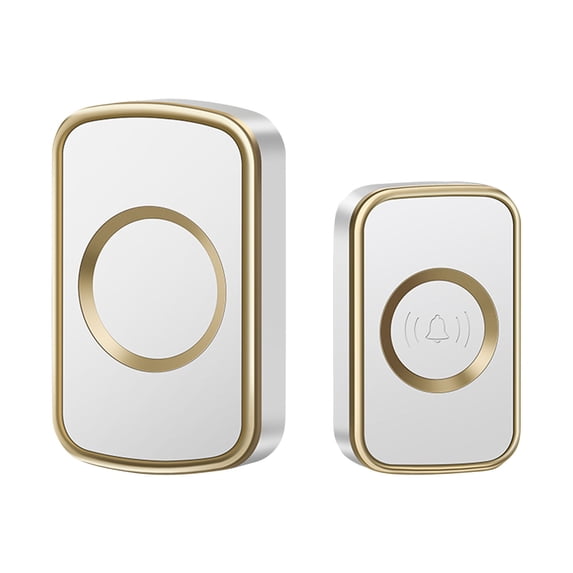 Wireless Doorbell, 60 Chimes Long-Range Plug-in Door Chime for Home, US Plug