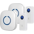 Wireless Doorbell By Waterproof Door Bells & Chimes Wireless Kit, 1000
