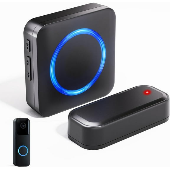 Wireless Doorbell Chime - Compatible with Blink Video Doorbell and Blink Video Doorbell (2nd Gen) (1 Video Doorbell Extender 1 Receiver