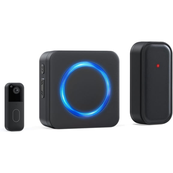 Wireless Doorbell Chime - Compatible with Blink Video Doorbell and Blink Video Doorbell (2nd Gen) (1 Video Doorbell Extender 1 Receiver