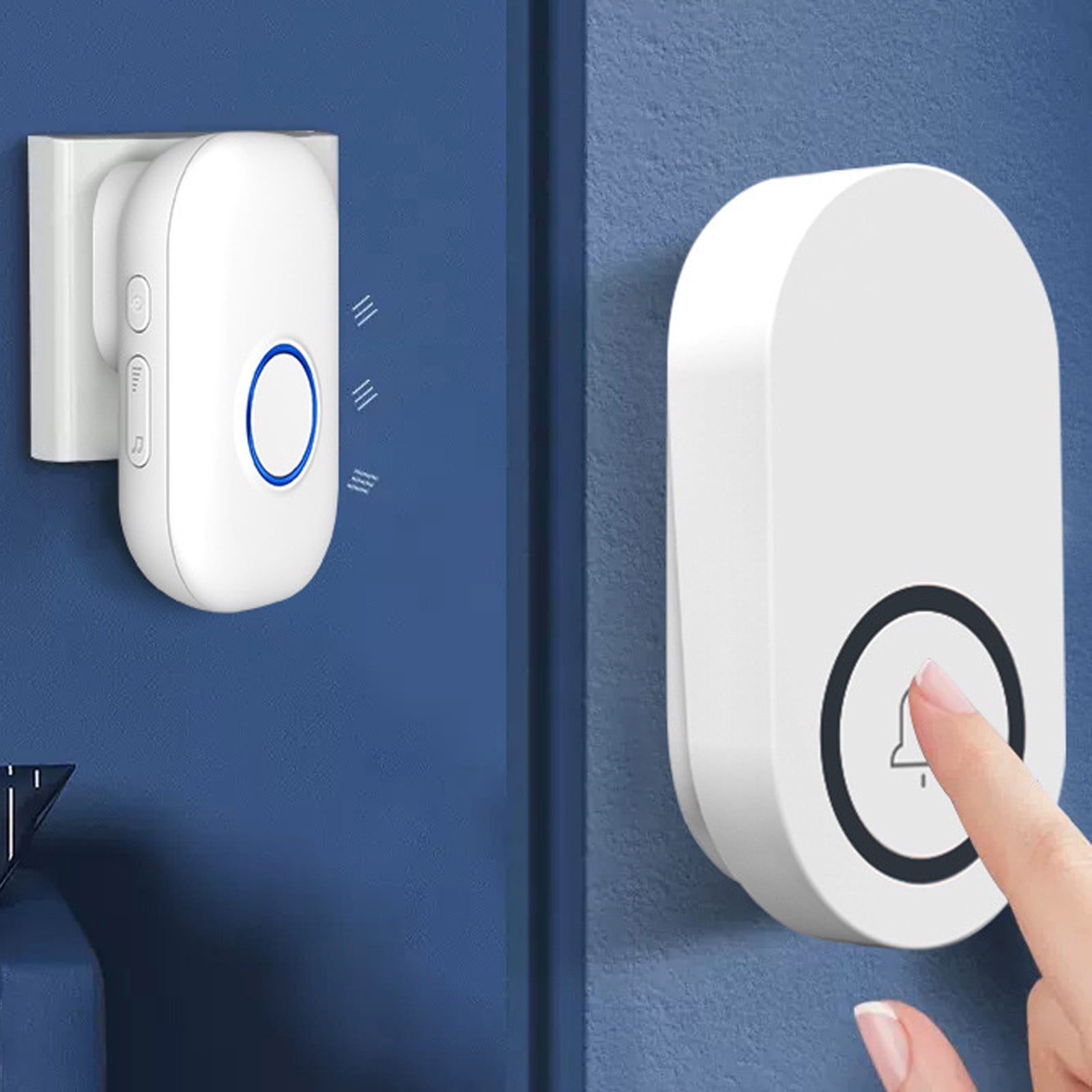 Wireless Doorbell Door Chime Kit Easy Installation Adjstable Volume 38