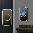 thumbnail image 1 of Wireless Doorbell Household No Battery Remote Pager Large Volume 60 Chimes 5 Volume Levels 200m Range Waterproof Easy Install Indoor Outdoor Adjustable Music for Home Apartment, 1 of 3
