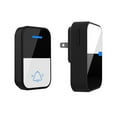 thumbnail image 1 of Wireless Doorbell Kit, 36 Melodies, 6 Volume Levels, 150M Range, Plug-in Receiver, Easy Installation, Weatherproof, Adjustable Volume, Home, Office, Long Battery Life, 1 of 1