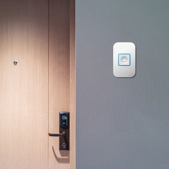 Wireless Doorbell, Long Range Digital Door Chime With 60 Ringtones And Strong Signal Reception, Easy Install Remote Doorbell System for Home Apartment Office Front Door