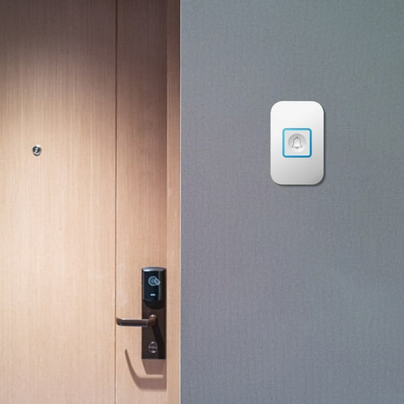 Wireless Doorbell, Long Range Digital Door Chime With 60 Ringtones And Strong Signal Reception, Easy Install Remote Doorbell System for Home Apartment Office Front Door