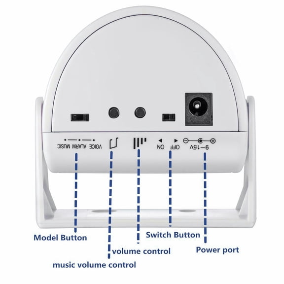 Wireless Doorbell Powered Home Security For Shop Infrared Induction Hotel Protective Welcome Chime Alarm Motion Sensor
