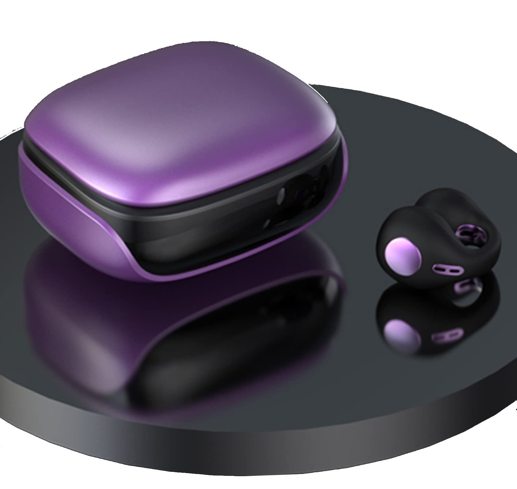 Wireless Ear Clip Bone Conduction Headphones Headset Clip On Open Ear