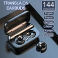 thumbnail image 1 of Wireless Ear Clip Headphones with Translation Function, Earbuds Bluetooth 5.4, Earphones Stereo Sound with Charging Case, Open Ear Design for Running, Cycling, Driving, 1 of 9