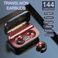 thumbnail image 1 of Wireless Ear Clip Headphones with Translation Function, Earbuds Bluetooth 5.4, Earphones Stereo Sound with Charging Case, Open Ear Design for Running, Cycling, Driving, 1 of 9