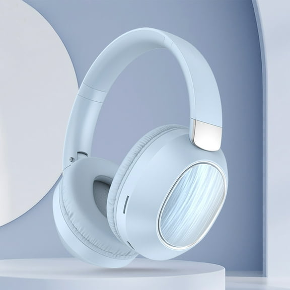 Wireless Over Ear Headphones, Bluetooth Noise Cancelling Headphones Over Ear Bluetooth Headphones Lightweight Deep Bass for Travel Home Office Cellphone