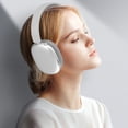 thumbnail image 1 of Wireless Over Ear Headphones, Noise Canceling Bluetooth 5.4 Headphones with Microphones,60H Playtime,Foldable,Breathable Soft Earpads for Smartphones, Tablets&Laptops （Silver）, 1 of 6