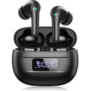 Wireless Ear buds Bluetooth earbuds 76H Playback Noise Cancellation Clear Calls headphones Power Display Protable Charging Case Light Weight IPX7 Waterproof Ear