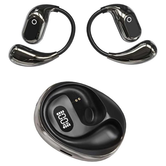 Wireless Ear-hook OWS Earphones Compatible With Google Pixel 5/6/7/8/9/10 - Bluetooth Earbuds Over the Ear Headphones True Stereo Charging Case