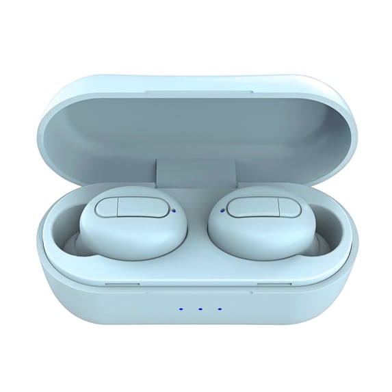 Wireless Earbud 5.0 Wireless Earbuds With Charging Case Stereo Headphones Low Power Noise Reduction Built In Mic Headset Premium Sound With Deep Bass For Sport/Work Bluetooth Earphones on Clearance
