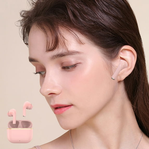 Wireless Earbud Bluetooth 5.2 Earphones Wireless Earbuds With Wireless Charging Case With Earhooks Headset Built-In Mic For Sport Clear Calls Work Music Bluetooth Earphones on Clearance