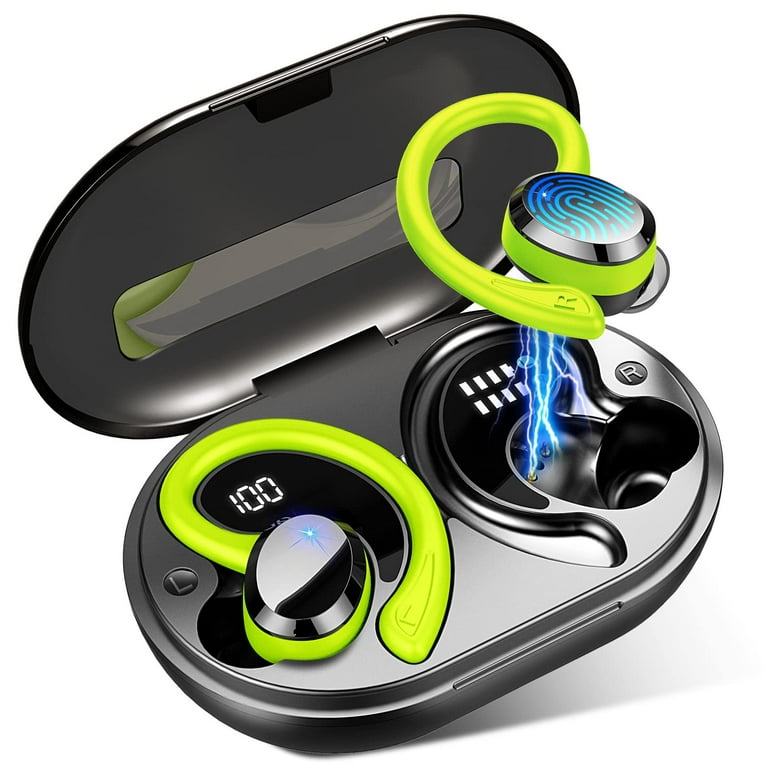 Wireless Earbud, Sport Bluetooth 5.3 Headphones with Earhooks