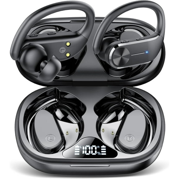 Wireless Earbud, V5.1 Mini Bluetooth Earbud, In-Ear Smallest Wireless Earbud Small Car Bluetooth Headset with Mic, Cell Phone Bluetooth Earpiece for iPhone Samsung Android (Black)