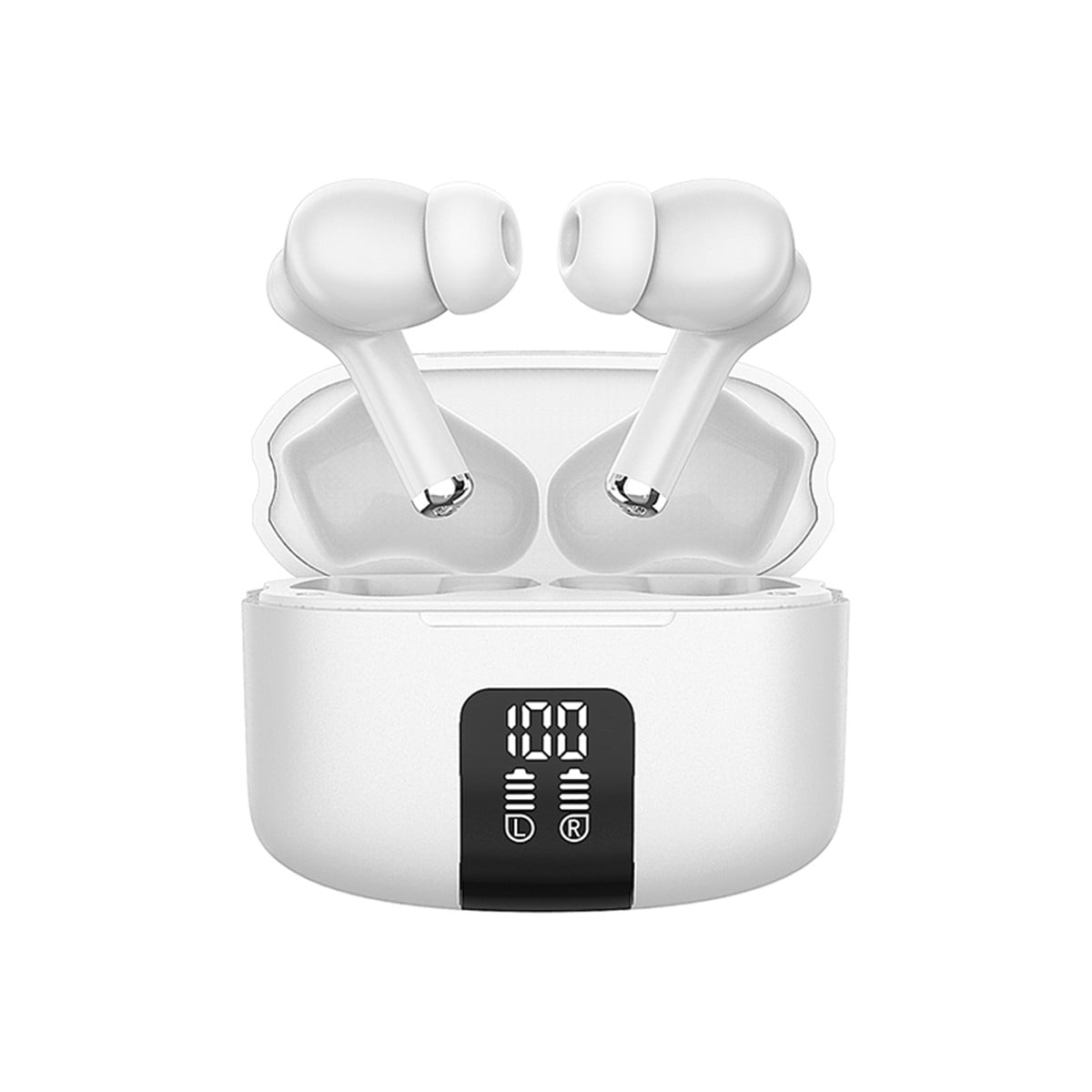  Btootos Wireless Earbud Bluetooth Headphones with 4 Mic,40H  Playtime LED Power Display Bluetooth 5.3 True Wireless Earbud,Deep Bass  Mini Wireless Headphones in Ear Buds Wireless Earphones Sport : Electrónica