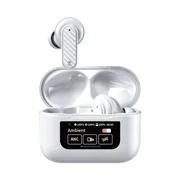 Wireless Earbuds, 5.4 Bluetooth Headphones With Touch Screen Ear Buds, ANC ENC N