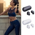 thumbnail image 1 of Wireless Earbuds under $5! CQCYD Wireless Earbuds with Charging Case Bluetooth 5.0, Stereo In Ear Headphones with Microphone, Sports Earphones for Gym and Running, 1 of 9