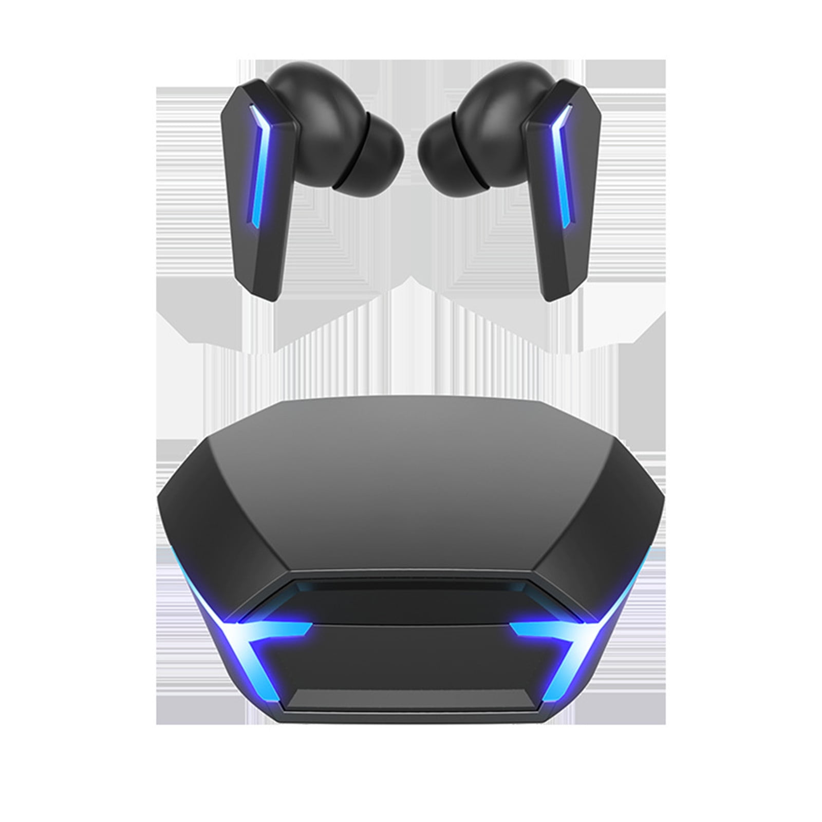 Wireless Earbuds 75hrs Bluetooth 5.3 Headphone Sport, 2026 Bluetooth Earbuds Stereo Deep Bass Over Ear Bud with Earhooks, ENC Noise Cancelling Mic, IPX7 Waterproof Earphone(Black)